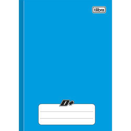 Caderno Brochura Universitário Capa Dura 96 Folhas D+ Tilibra - Azul