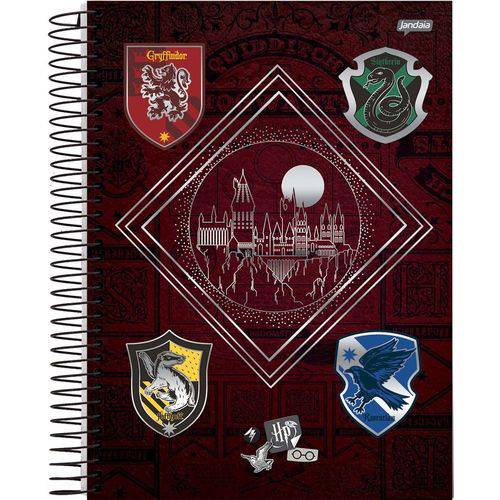 Tudo sobre 'Caderno Capa Dura 15 Matérias Harry Potter 300 Folhas Pacote com 2 Jandaia'