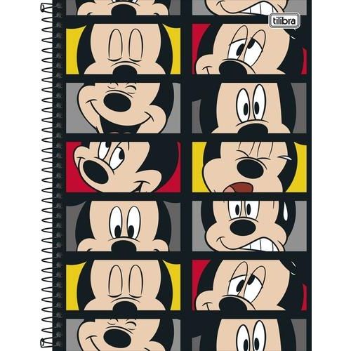 Caderno Capa Dura Universitário Mickey