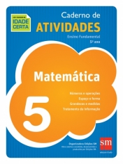 Caderno de Atividades - Matematica 5 Ano - Sm - 952576