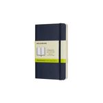 Caderno de Bolso Sem Pauta com Capa Flexível - Azul Safira