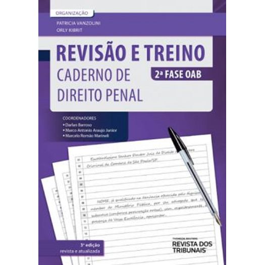 Caderno de Direito Penal - Revisao e Treino - Rt