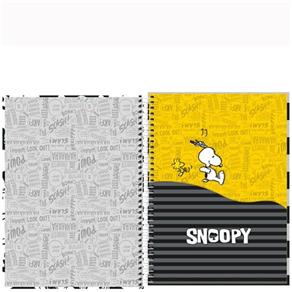 Caderno Espiral Snoopy 96 Folhas - Tilibra Vermelho