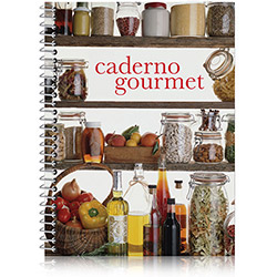 Caderno Gourmet Prateleira 104 Folhas - Ideia Pop