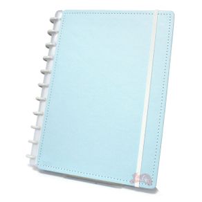 Tudo sobre 'Caderno Grande Tons Pastéis Azul com 80 Folhas Caderno Inteligente'