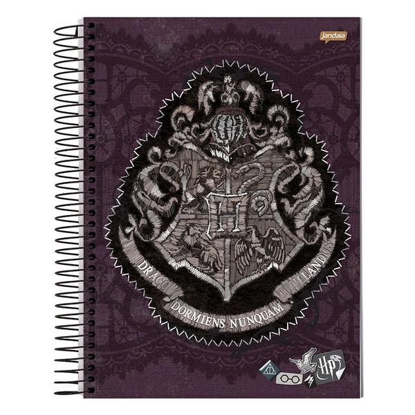 Caderno Harry Potter - Roxo - 10 Matérias - Jandaia