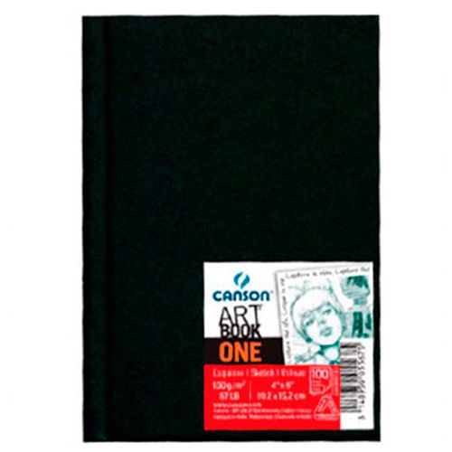 Caderno One Art Book Canson A5 140x216mm 100g 98 Folhas