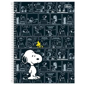 Caderno Snoopy 96 Folhas 1X1 - Tilibra Mod.01