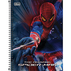 Caderno Tilibra Universitário Spider Man 1 Matéria Soltando Teia