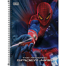 Caderno Tilibra Universitário Spider Man 10 Matérias Soltando Teia