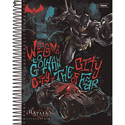 Caderno Universitário Capa Dura Batman Game Capa 2 - Foroni