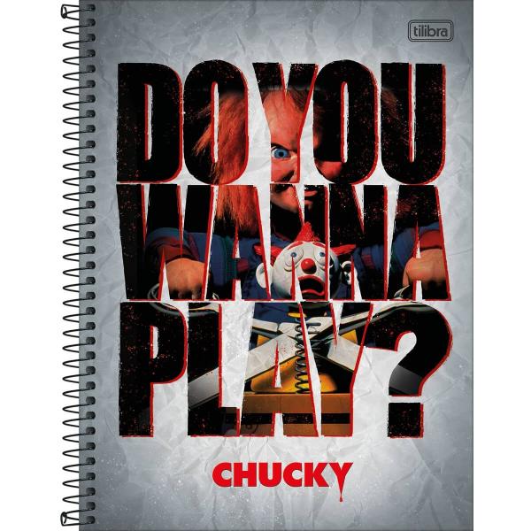 Caderno Universitário Chucky 1 Matéria Tilibra