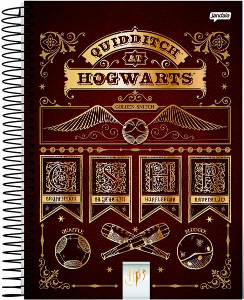 Caderno Universitário Harry Potter 10 Matérias Jandaia IV