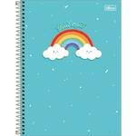 Caderno Universitário Rainbow 01 Matéria Tilibra IV