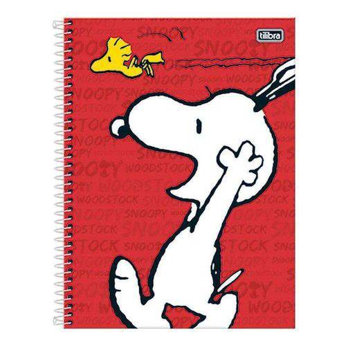 Caderno Universitário Snoopy 10m 200 Folhas Grafons