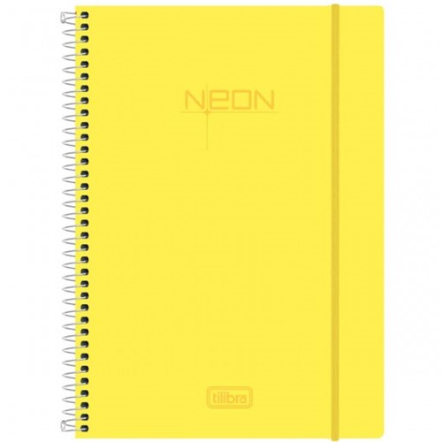 Caderno Universitário Tilibra Neon