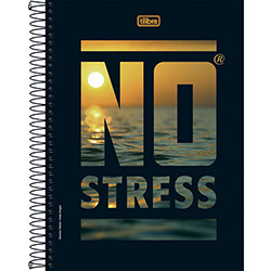 Tudo sobre 'Caderno Universitário Tilibra no Stress 10 Matérias 200 Folhas por do Sol Fundo Preto'