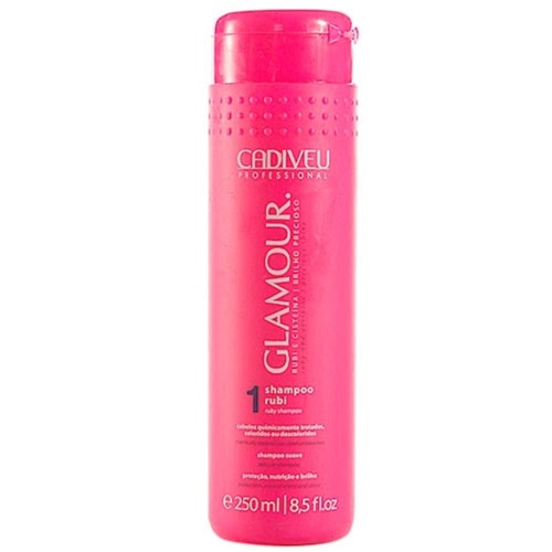 Cadiveu Glamour Rubi Shampoo - 250Ml