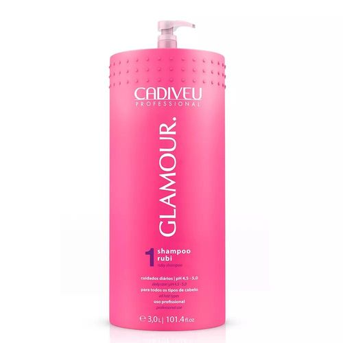 Cadiveu Glamour Rubi Shampoo - 3L