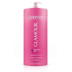 Cadiveu Glamour - Shampoo Rubi Lavatório 3L