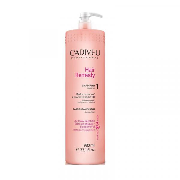 Cadiveu Hair Remedy Shampoo Lavatório 980ml