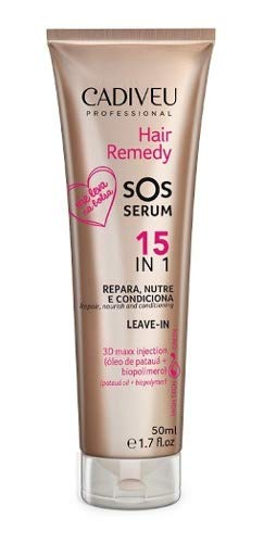 Tudo sobre 'Cadiveu Hair Remedy SOS Serum 15 em 1 - Leave-In 50ml'