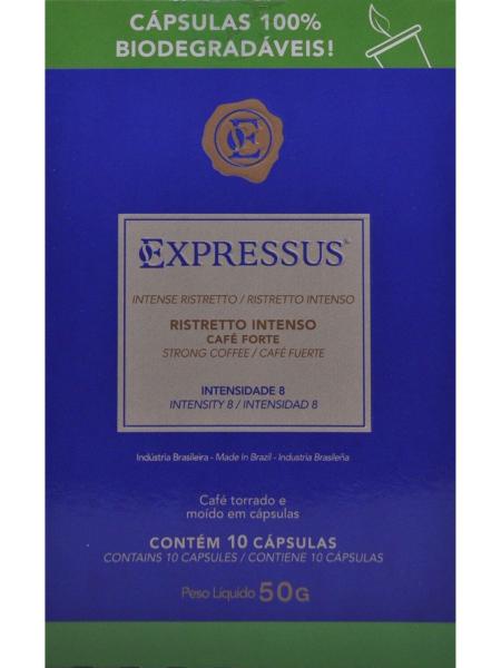 Café em Cápsulas Biodegradáveis - Ristretto Intenso - Café Expressus
