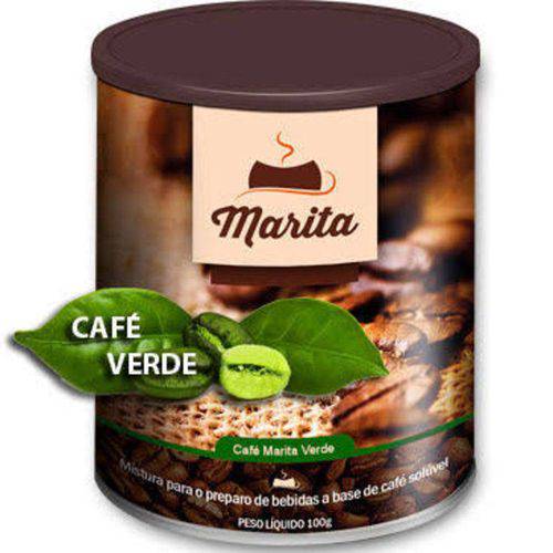 Café Marita Verde em Pó Blend de Café Gourmet Solúvel 100 Gramas