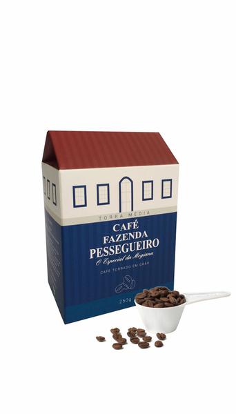 Café Pessegueiro Grãos 250g 100% Arábica Espresso