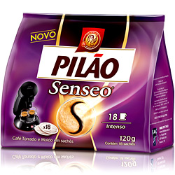 Café Pilão Senseo Intenso - 18 Sachês - Pilão