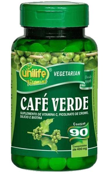 Café Verde 400mg 90 Cápsulas - Unilife