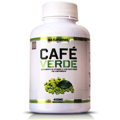Café Verde 400mg com 120 Comprimidos Natuforme