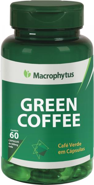 Tudo sobre 'Cafe Verde 500mg 60cps ( Green Coffe) Macrophytus'