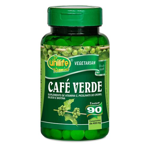 Cafe Verde 90 Cápsulas (400mg) - Unilife