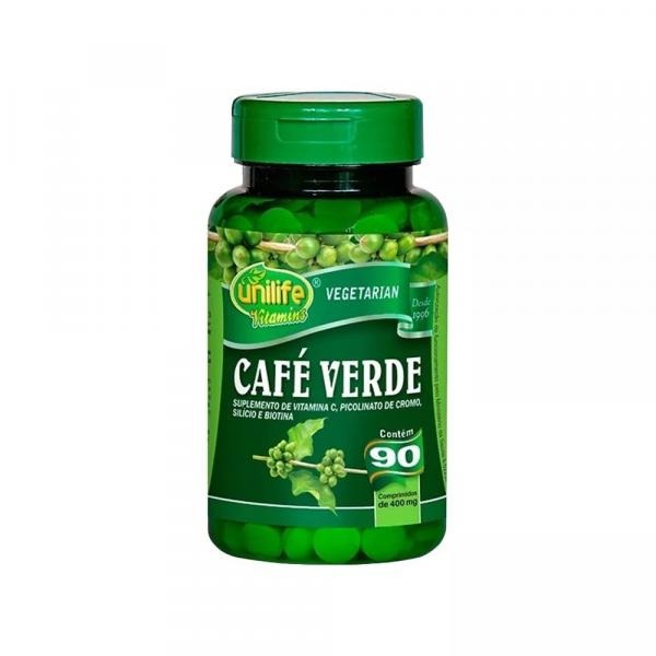 Café Verde 90 Comprimidos 400mg Unilife