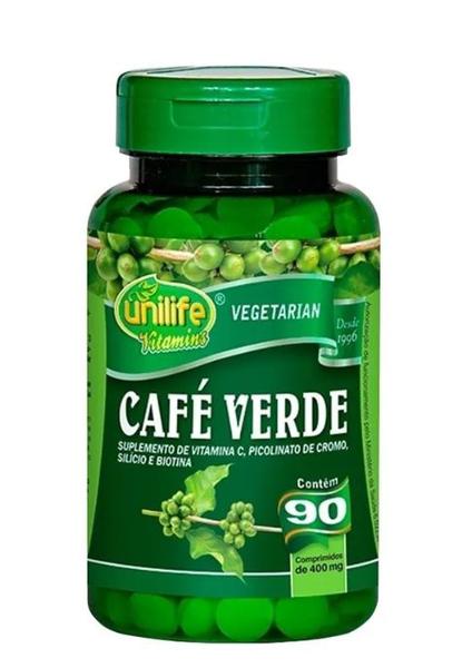 Café Verde 90 Comprimidos 400mg Unilife