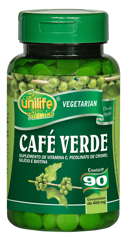 Cafe Verde Unilife 90 Cápsulas 400Mg