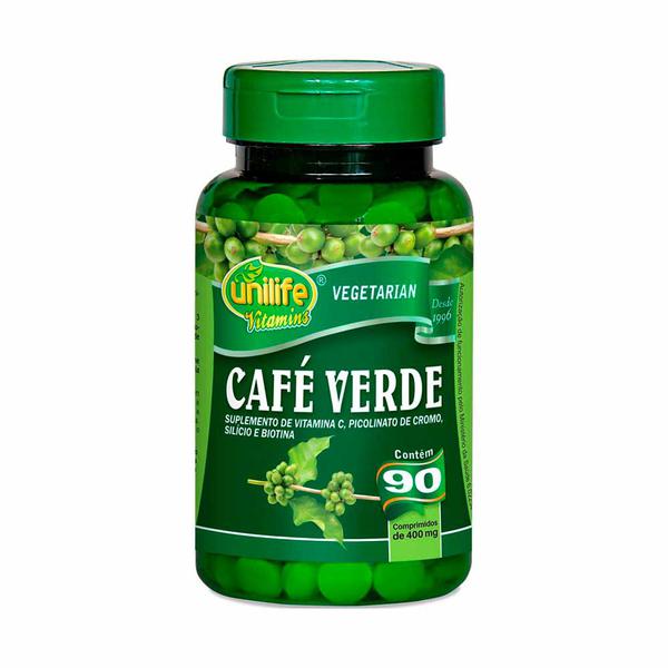 Café Verde - Unilife - 90 Comprimidos de 400mg