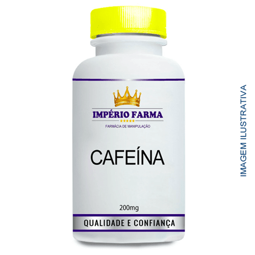 Cafeína 200Mg (180 Cápsulas)