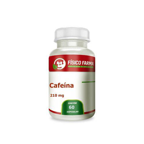 Cafeína 210 Mg 60 Cápsulas