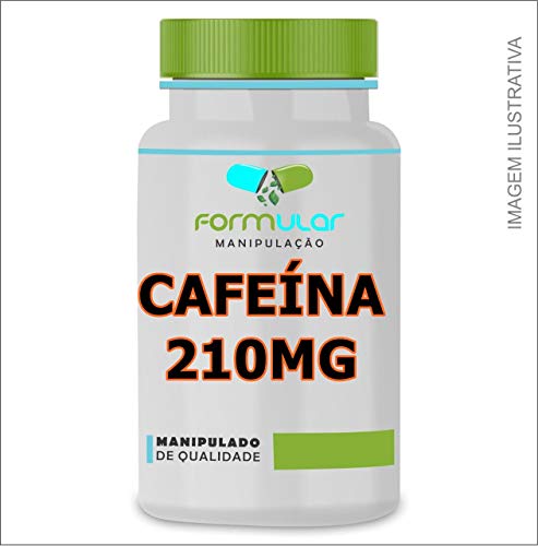 Cafeína 210 MG com 60 Cápsulas