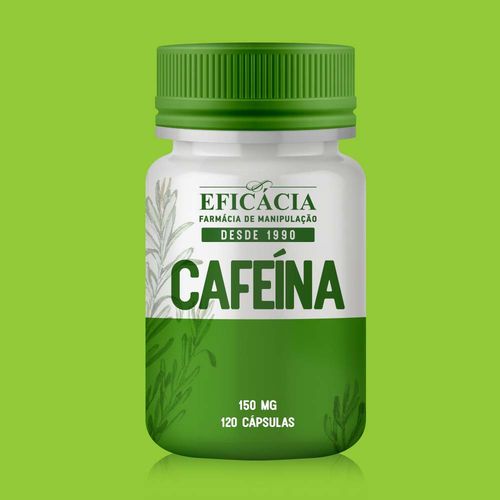 Cafeína 150mg - 120 Cápsulas