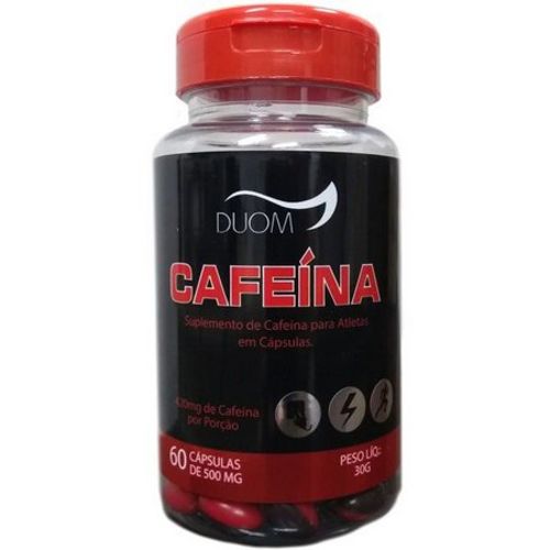 Cafeina 500mg - 60 Caps Duom