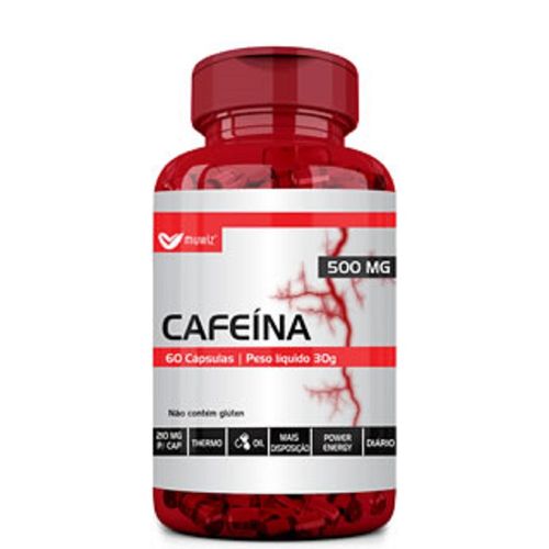 Cafeína 500mg 60 Cápsulas