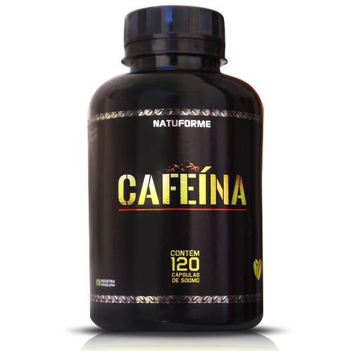 Cafeína 500mg com 120 Cápsulas Natuforme