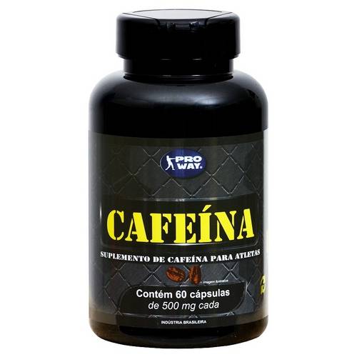 Cafeína - Proway - 60caps - 500mg