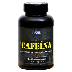 Cafeína - Proway - 60caps - 500mg
