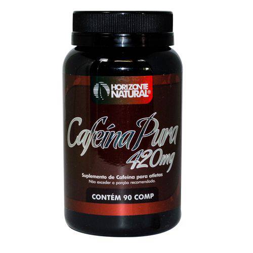Cafeina Pura - 90 Tabletes 420mg - Horizonte Natural