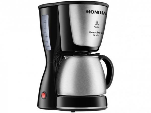 Cafeteira Dolce Arome Inox Mondial 30 Xícaras C-37JI