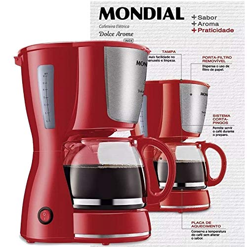 Cafeteira Dolce Arome Inox Mondial C-35 18X